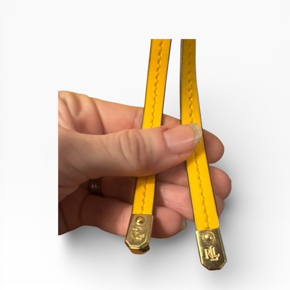 Lauren Ralph Lauren Dryden Debby II Mini Leather Drawstring Bag - Picture 4 of 17